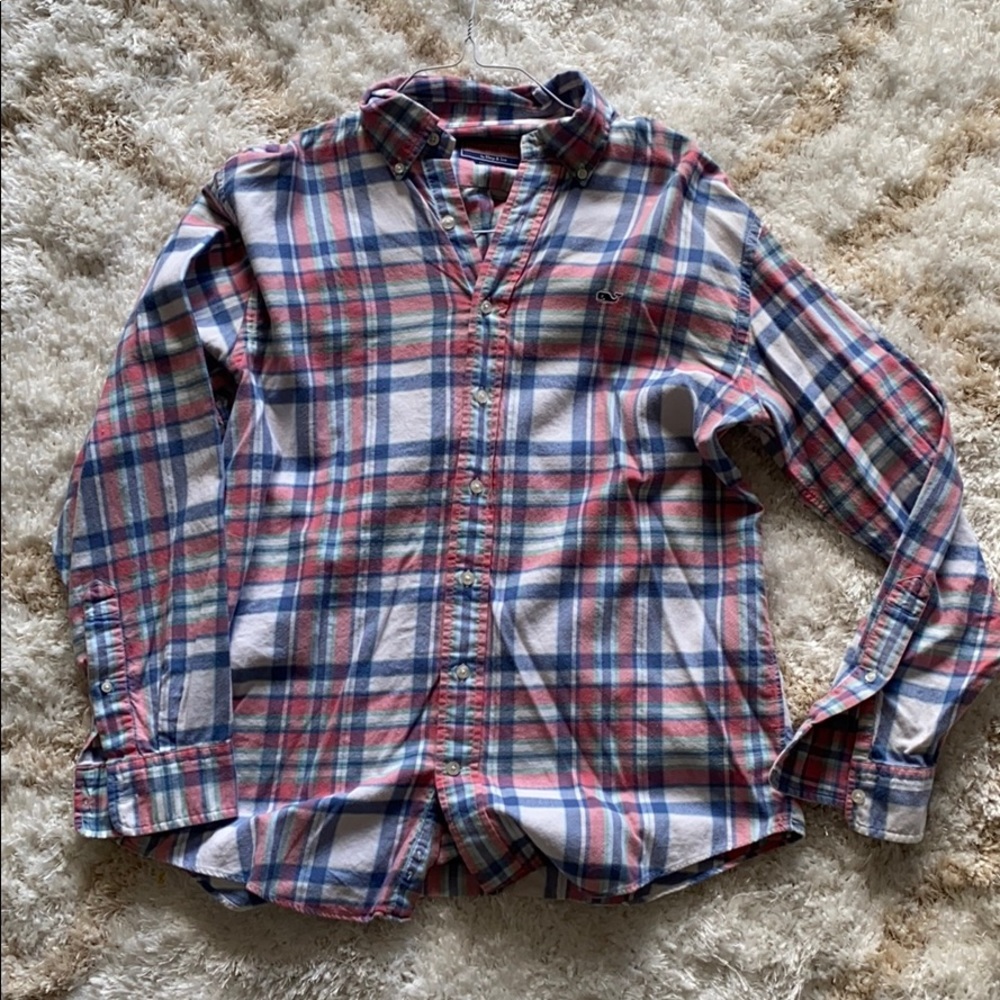 Pink/Blue Cotton Whale Shirt